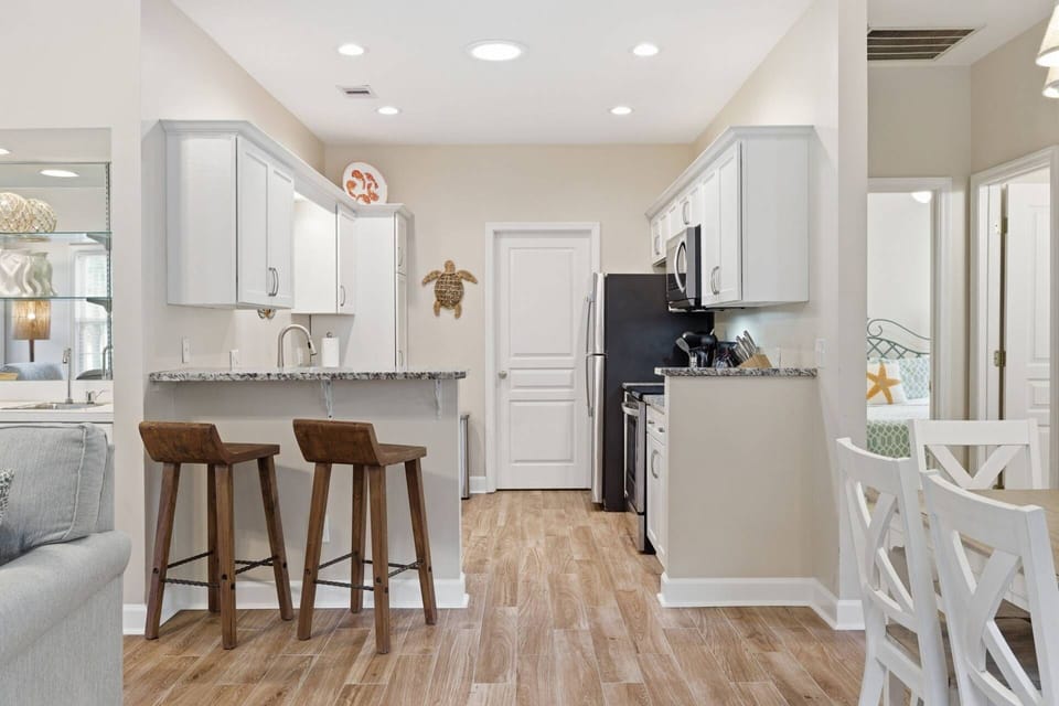 Counter seating for two