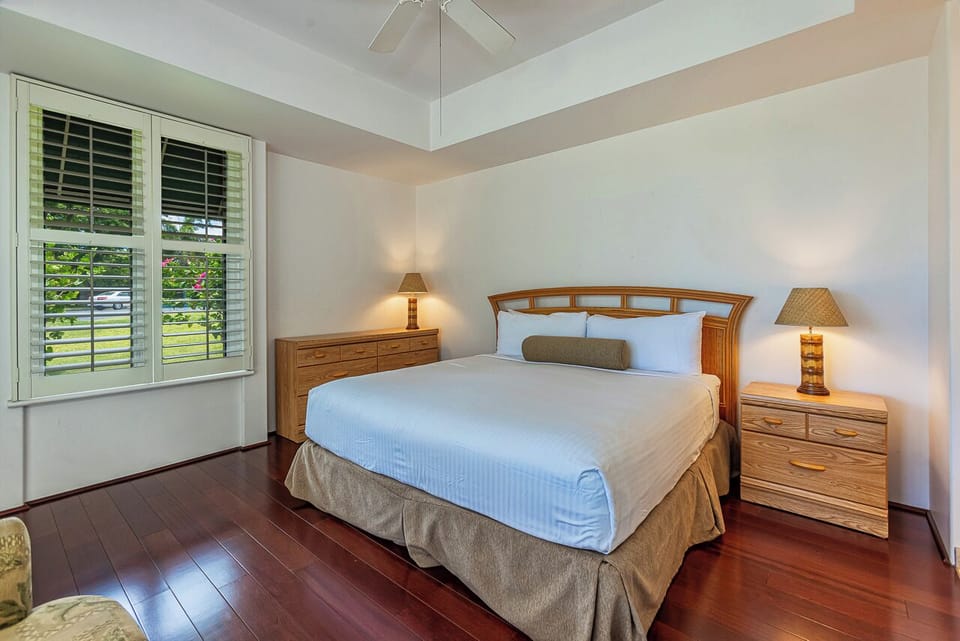 Unwind in your serene bedroom, where soft linens create a peaceful retreat for restful nights.