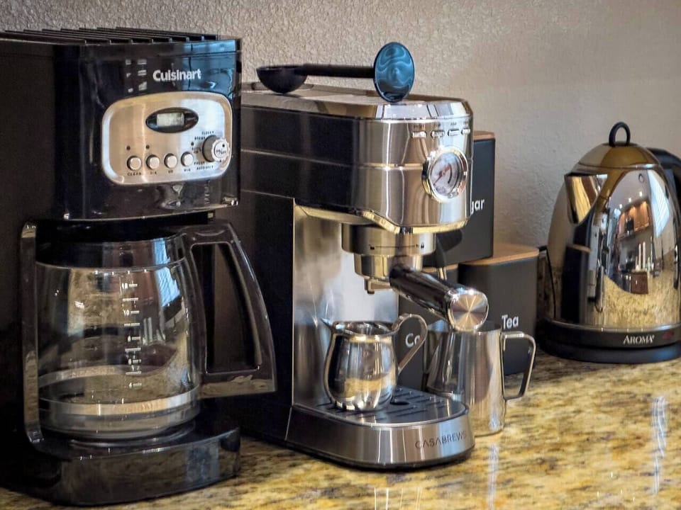 An espresso machine for taking your morning coffee to the next level