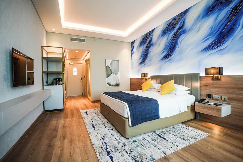 Bedroom. Interior and views may vary based on location and availability.