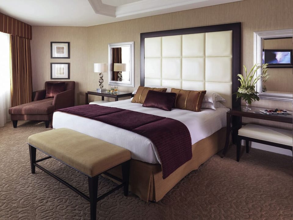 Bedroom. Interior and views may vary based on location and availability.
