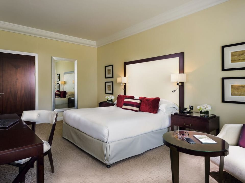 Bedroom. Interior and views may vary based on location and availability.