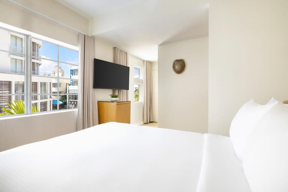 Bedroom. Interior and views may vary based on location and availability