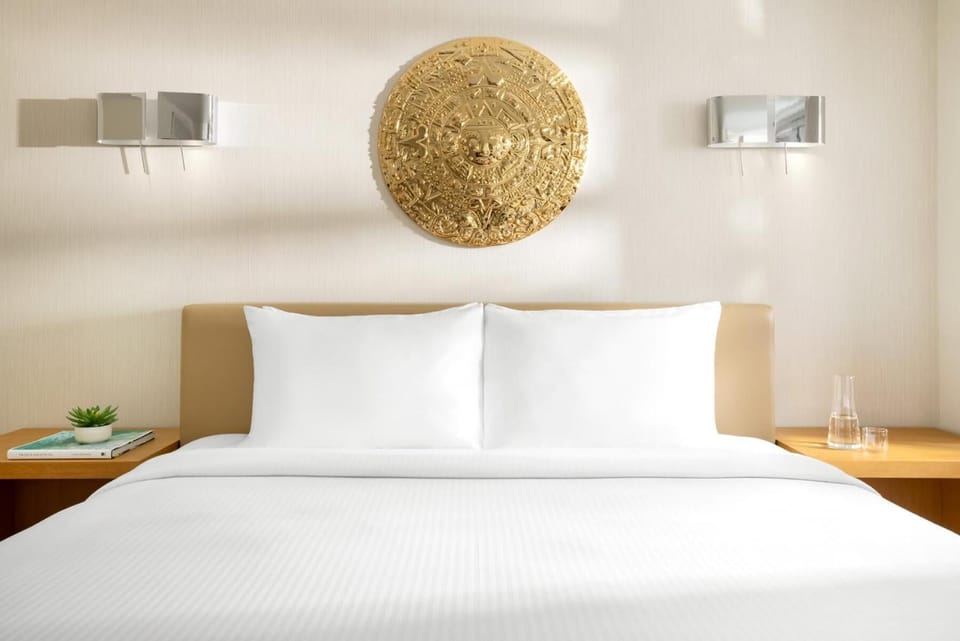 Bedroom. Interior and views may vary based on location and availability