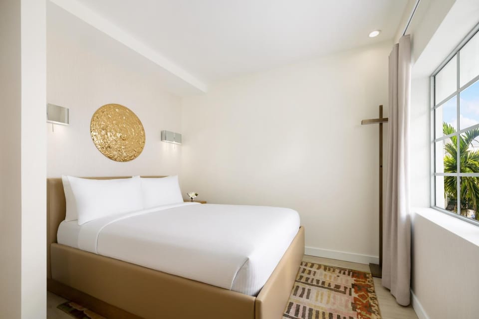 Bedroom. Interior and views may vary based on location and availability