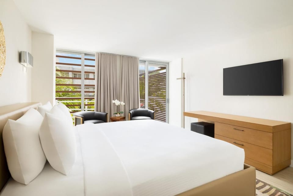 Bedroom. Interior and views may vary based on location and availability