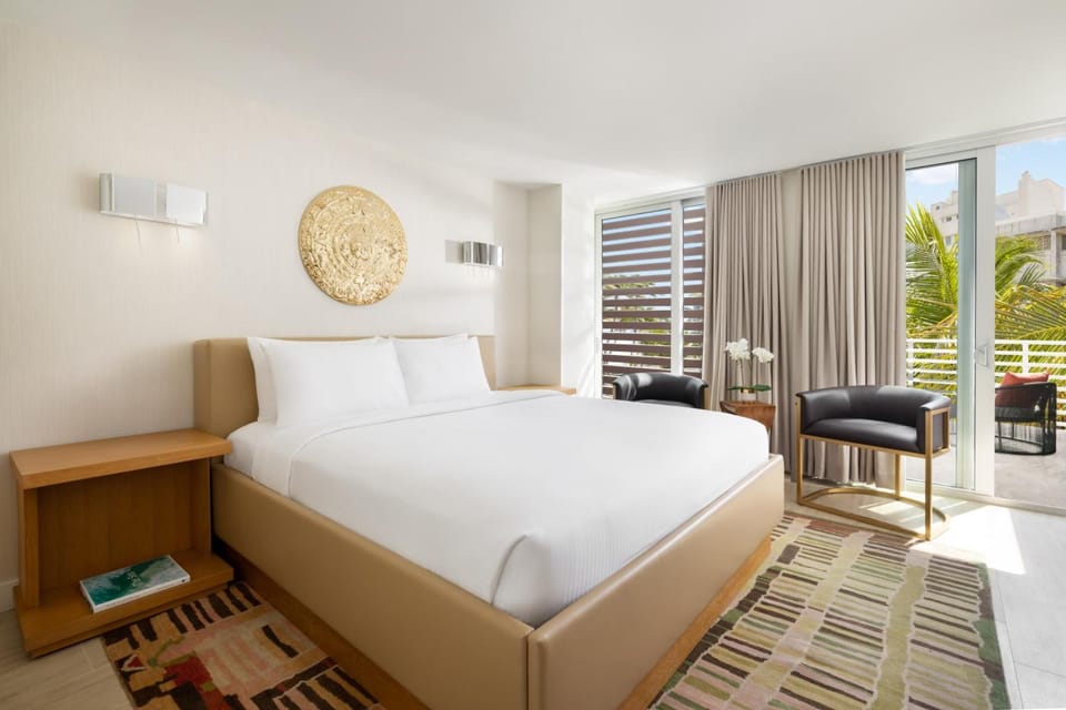 Bedroom. Interior and views may vary based on location and availability