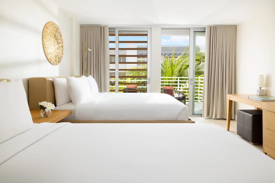 Bedroom. Interior and views may vary based on location and availability