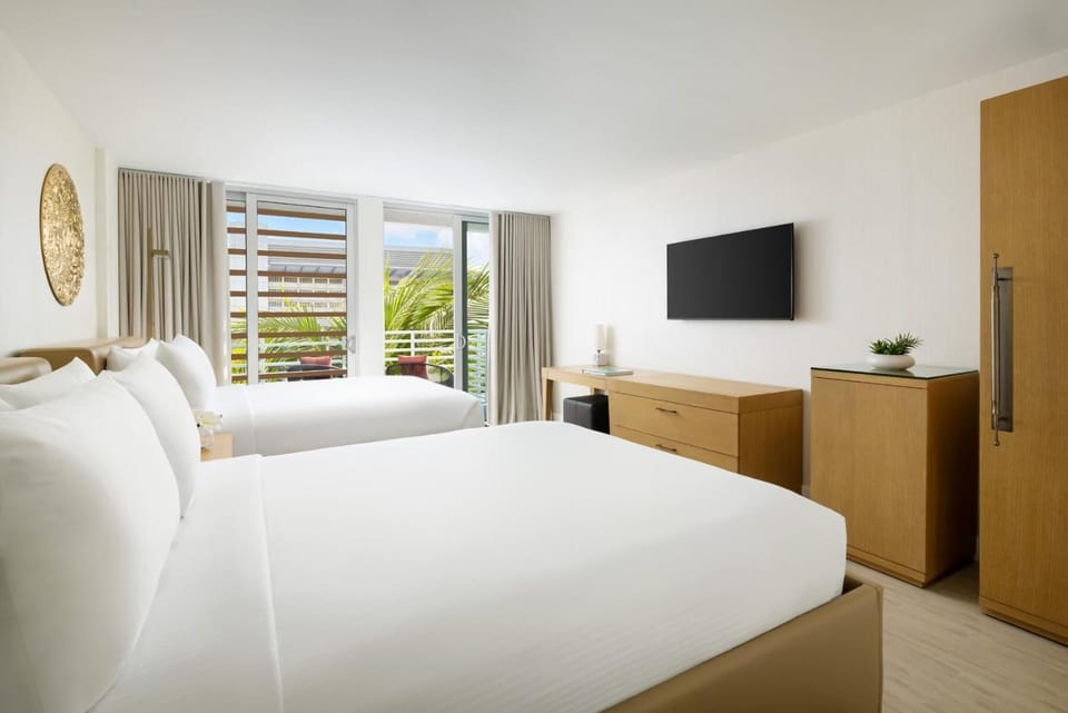Bedroom. Interior and views may vary based on location and availability