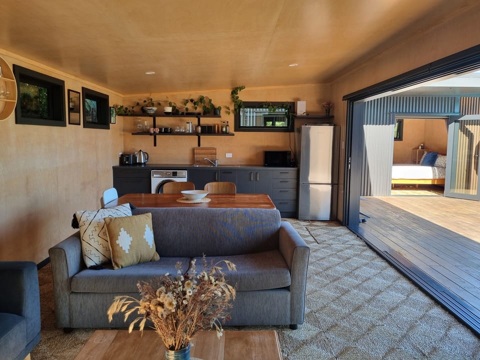 Living/Kitchen Area to Bedroom