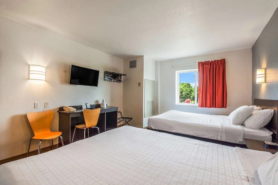 Bedroom. Interior and views may vary based on location and availability