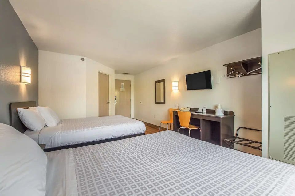 Bedroom. Interior and views may vary based on location and availability
