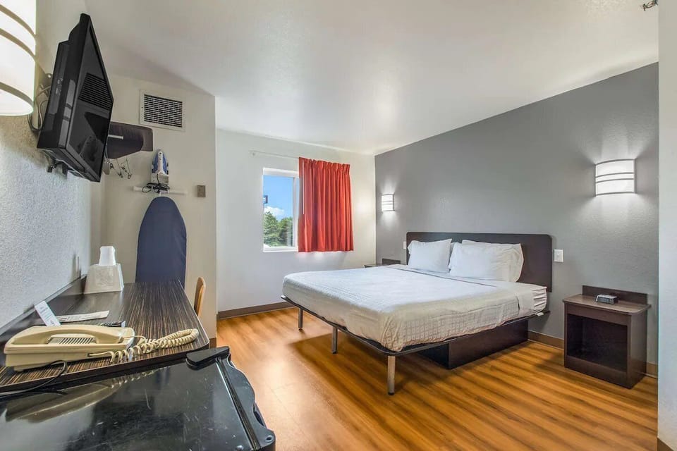 Bedroom. Interior and views may vary based on location and availability