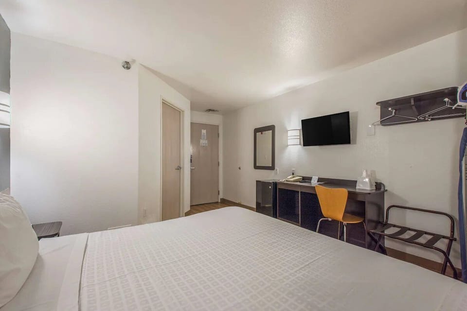 Bedroom. Interior and views may vary based on location and availability
