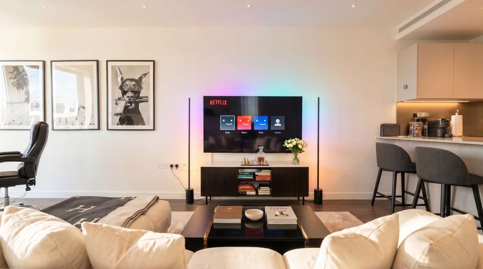Open-plan living area perfect for entertaining and relaxation.