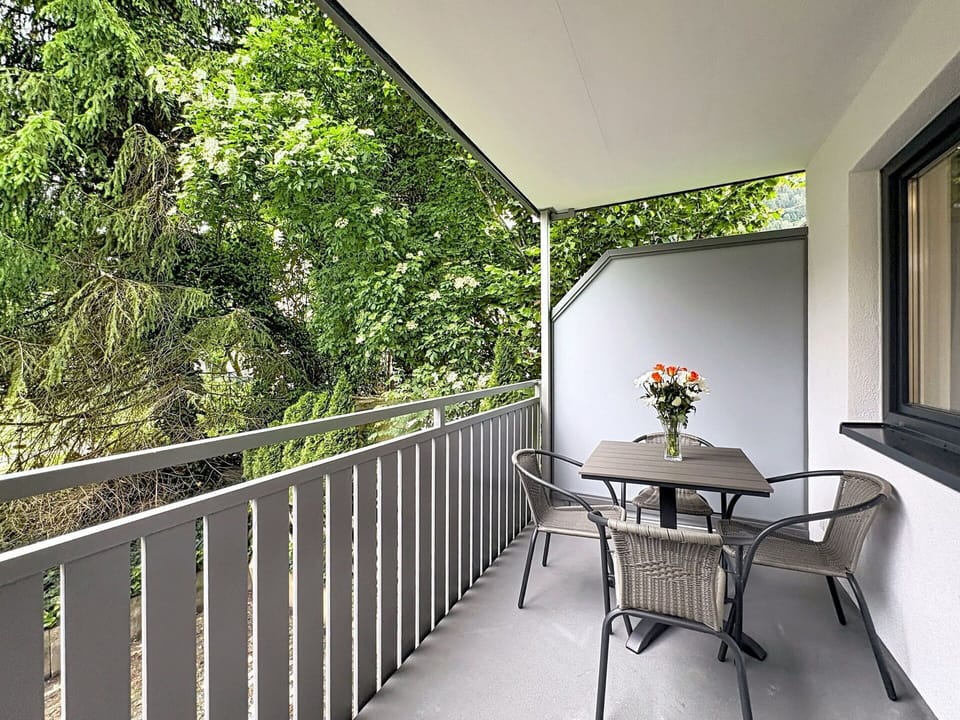 Porch, Shade, Outdoor Furniture, Chair, Balcony, Glass, Handrail, Deck, Outdoor Table, Fence