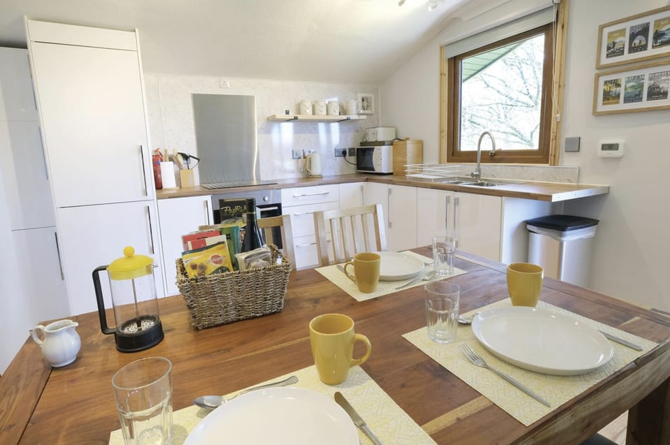 Cabin kitchen and dining 