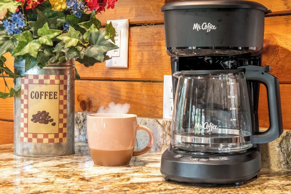Start your mornings right with your own coffee maker, ready to brew fresh coffee whenever you need that perfect cup to begin your day.