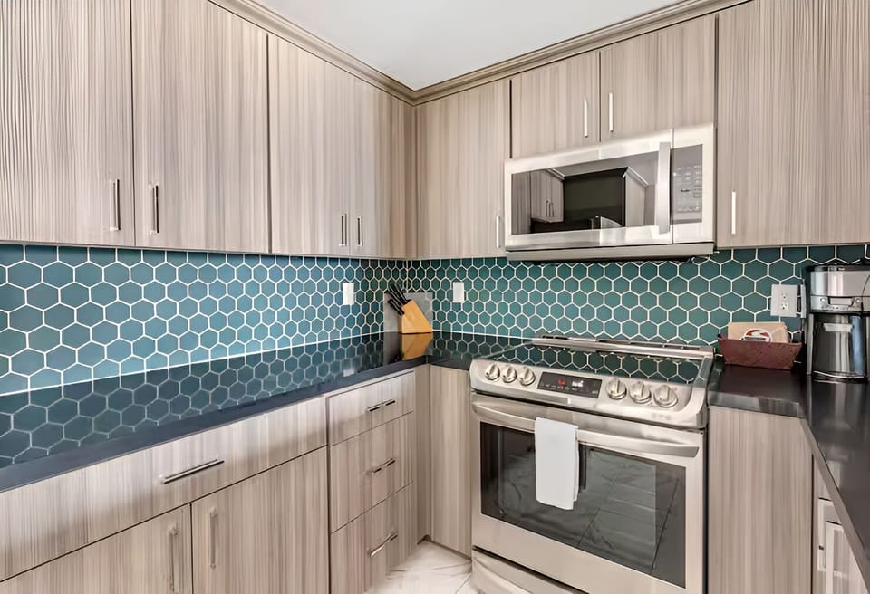Kitchen. Interior and views may vary based on location and availability.