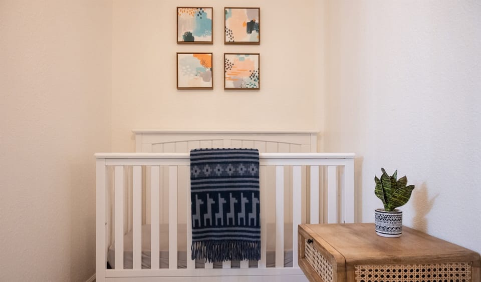 Nursery within Main level King Bedroom
