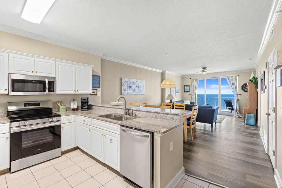 Kitchen/Dining/Living