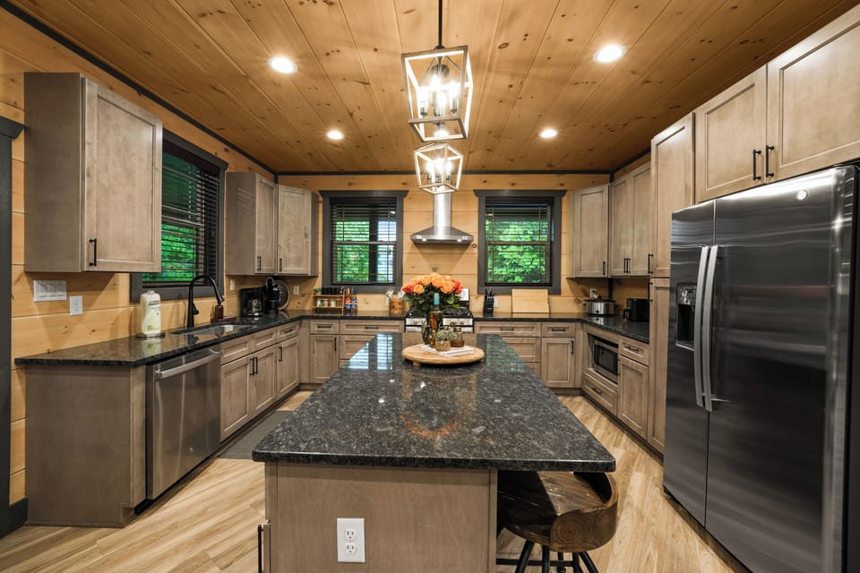 Cooking dinner or pouring coffee? This space was made to be enjoyed
