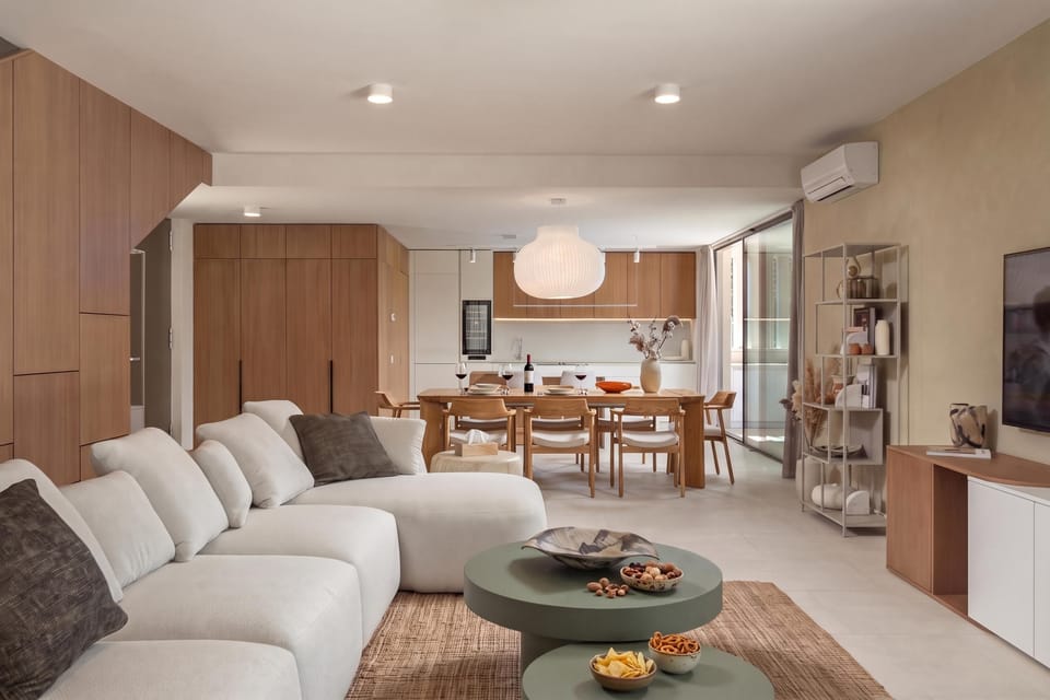 Living and dining room