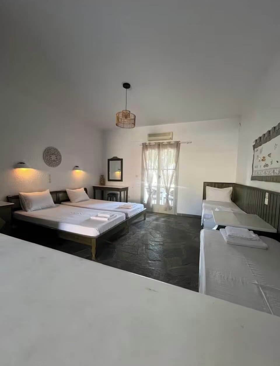 Interior space - Sleeping area of the studio