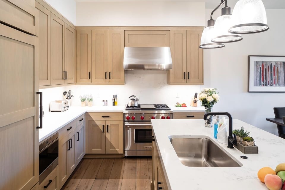 Indoors, Kitchen, Sink, Sink Faucet, Cooktop
