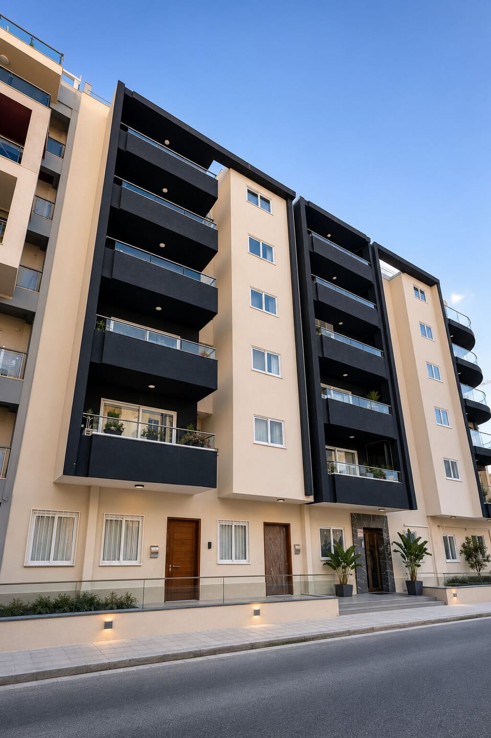Apartment block 