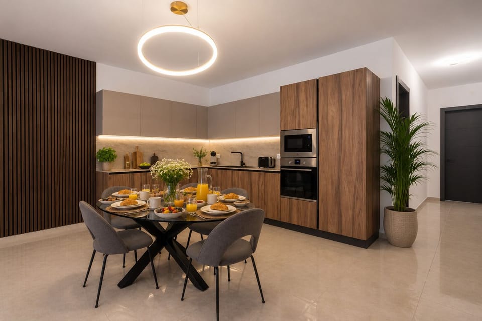 Fully equipped kitchen 