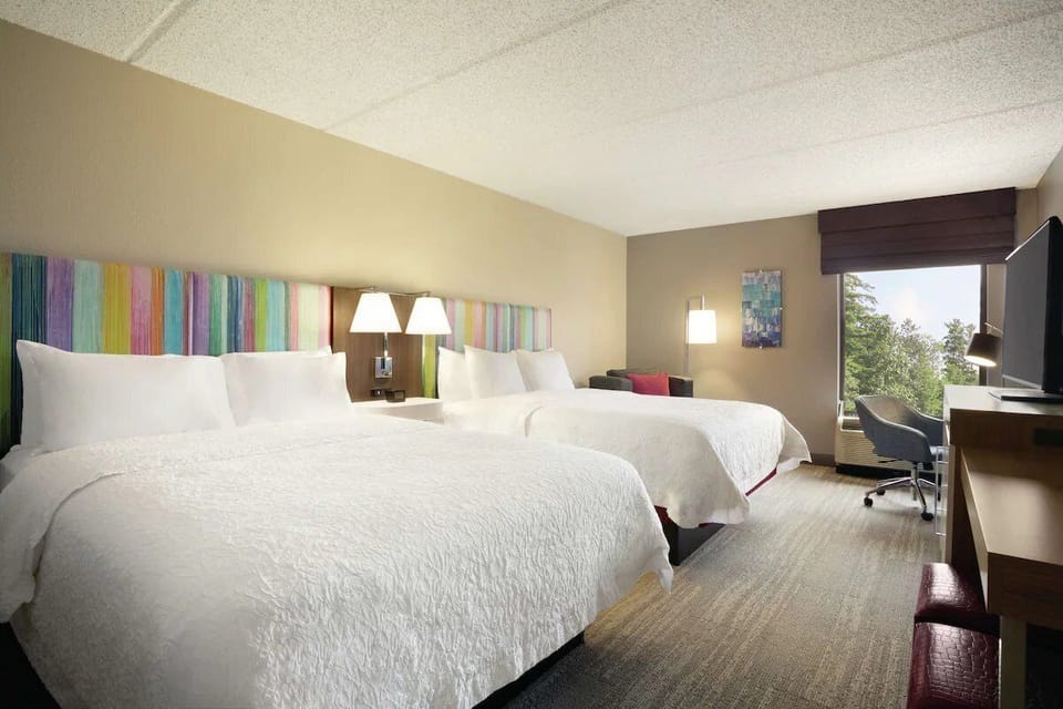 Bedroom. Interior and views may vary based on location and availability.