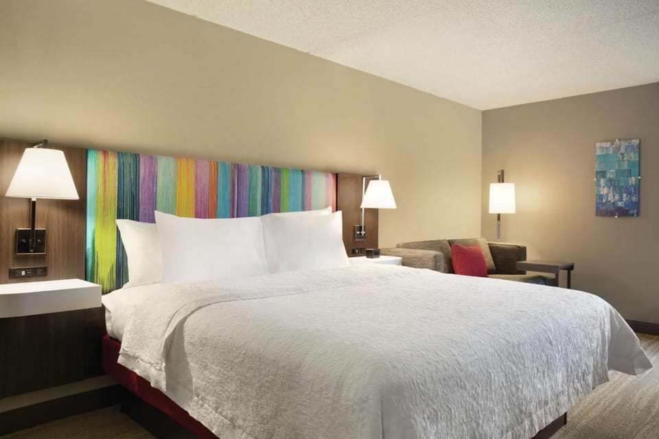 Bedroom. Interior and views may vary based on location and availability.