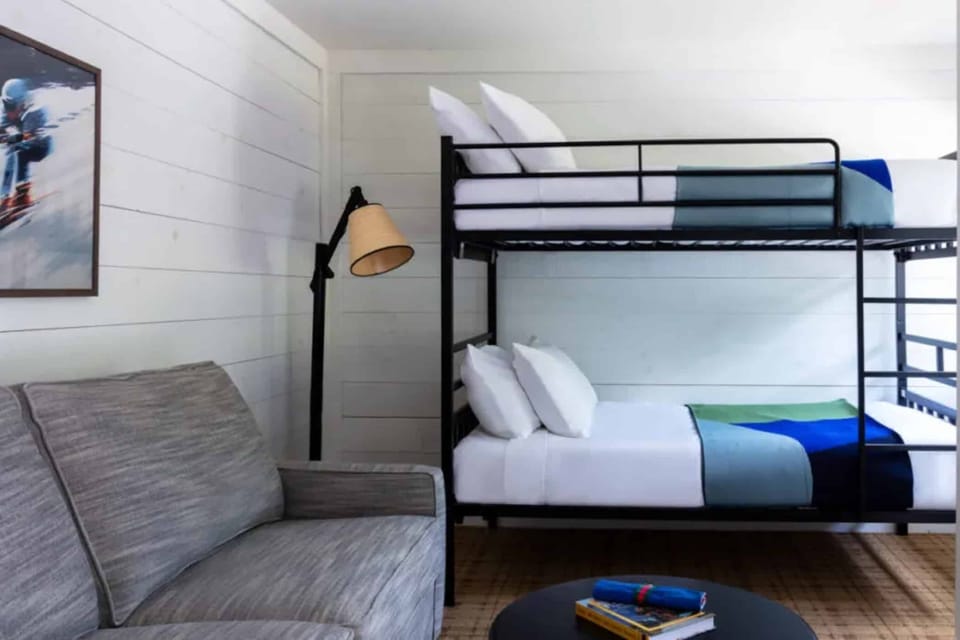Kick back in a cozy bunk room made for groups.