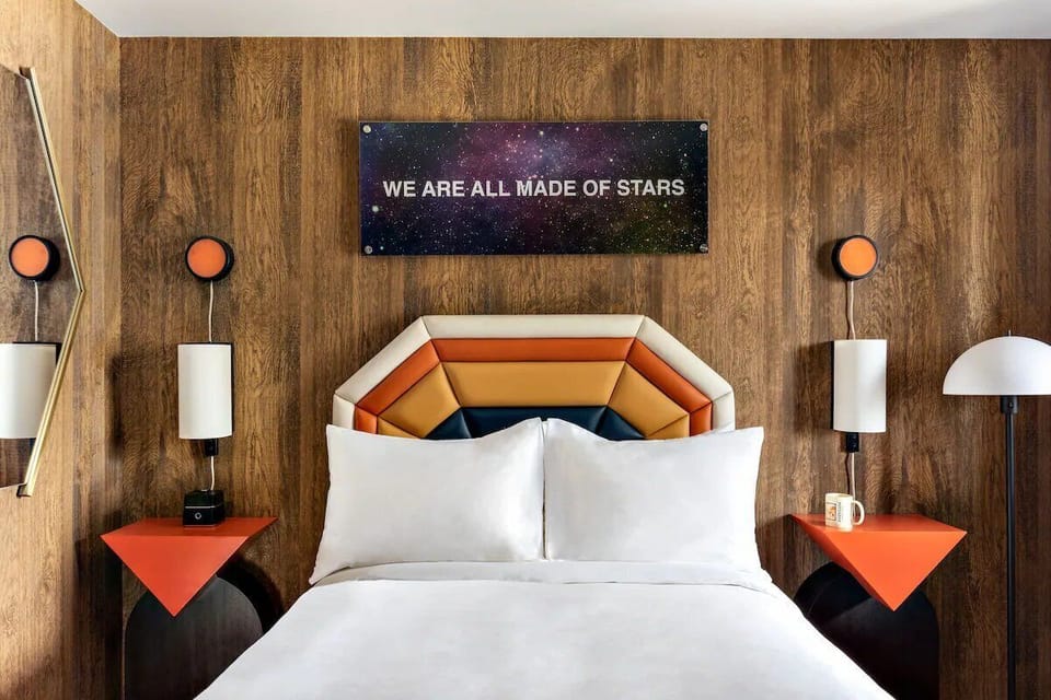 Bedroom. Interior and views may vary based on location and availability.