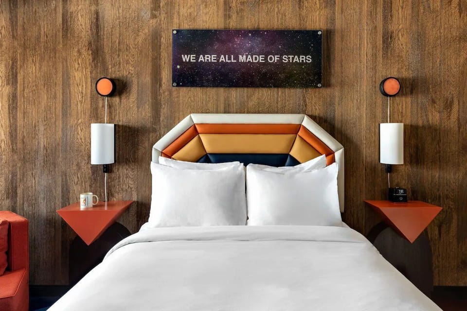 Bedroom. Interior and views may vary based on location and availability.