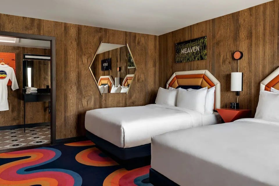 Bedroom. Interior and views may vary based on location and availability.