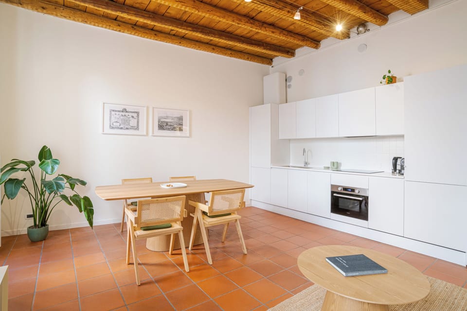 Kitchen and dining area