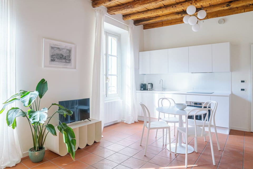 Kitchen and dining area