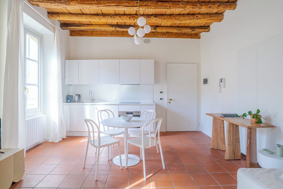 Kitchen and dining area
