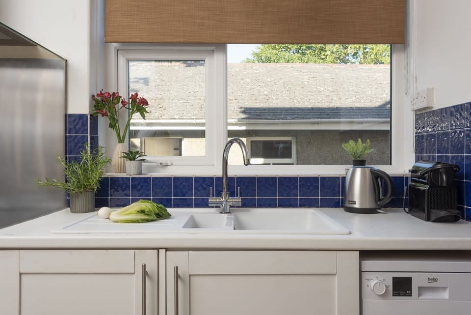Kitchen sink, dishwasher, kettle, Nespresso coffee machine - Folneth
