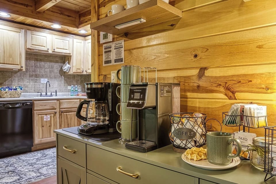 Enjoy a cup of coffee or tea at our coffee bar.