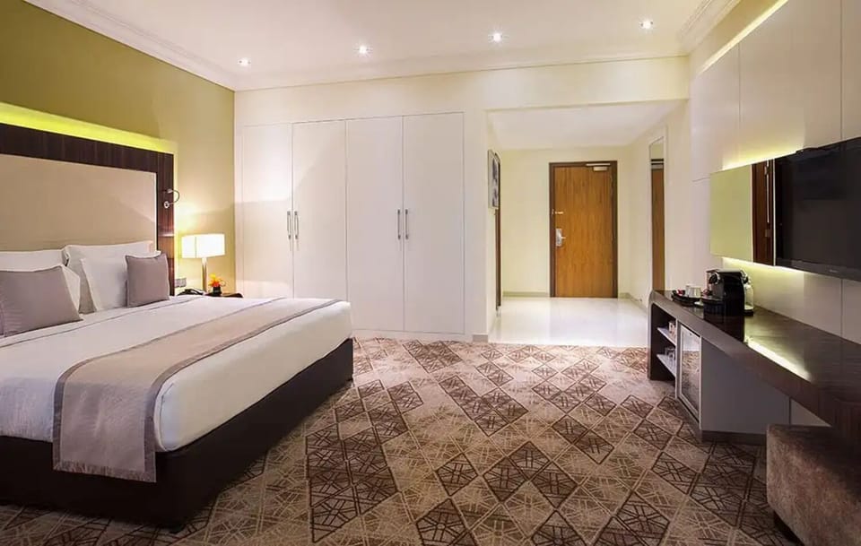 Bedroom. Interior and views may vary based on location and availability.