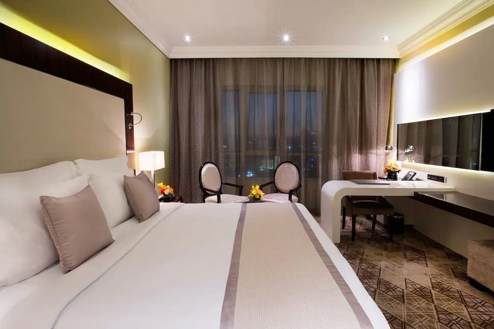 Bedroom. Interior and views may vary based on location and availability.
