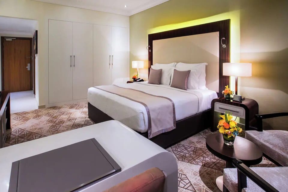 Bedroom. Interior and views may vary based on location and availability.