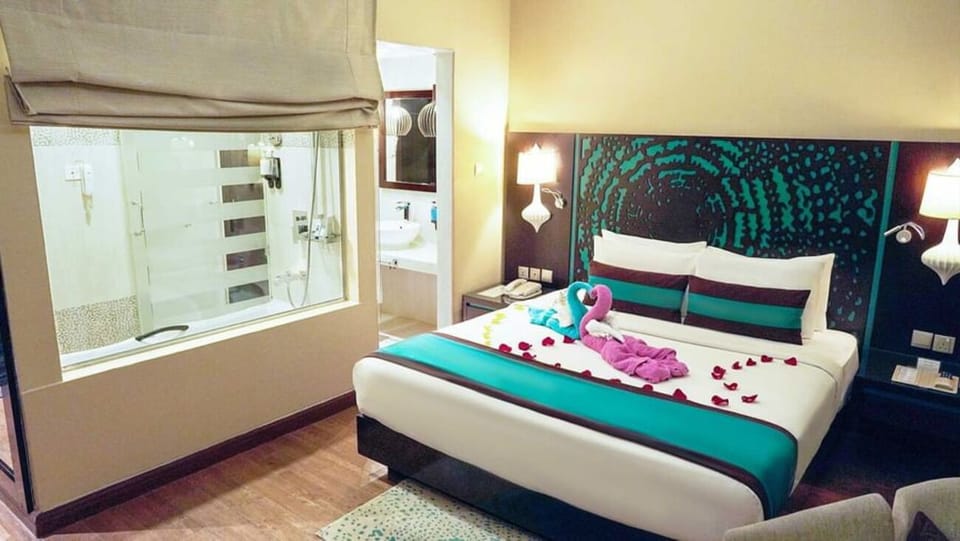 Bedroom. Interior and views may vary based on location and availability.