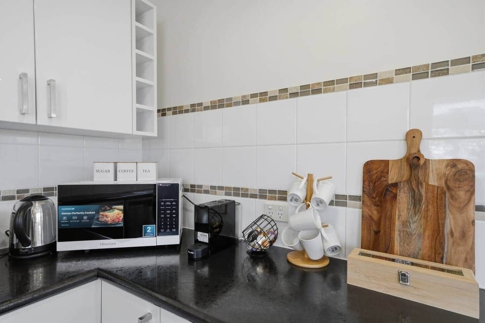 Convenient open-plan kitchen perfect for short and extended stays in Glenorchy.