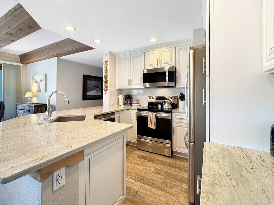 Fully remodeled kitchen with everything you need! | Listed with @BookTraverse