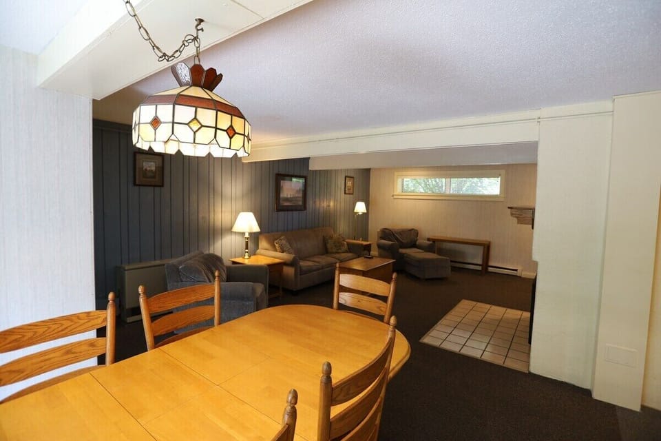 Next to Kitchen with Breakfast Bar in Condo at Waterville Valley
