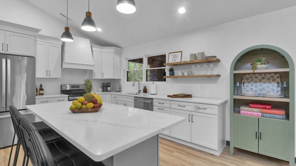 Gather, cook, and connect around the kitchen island.